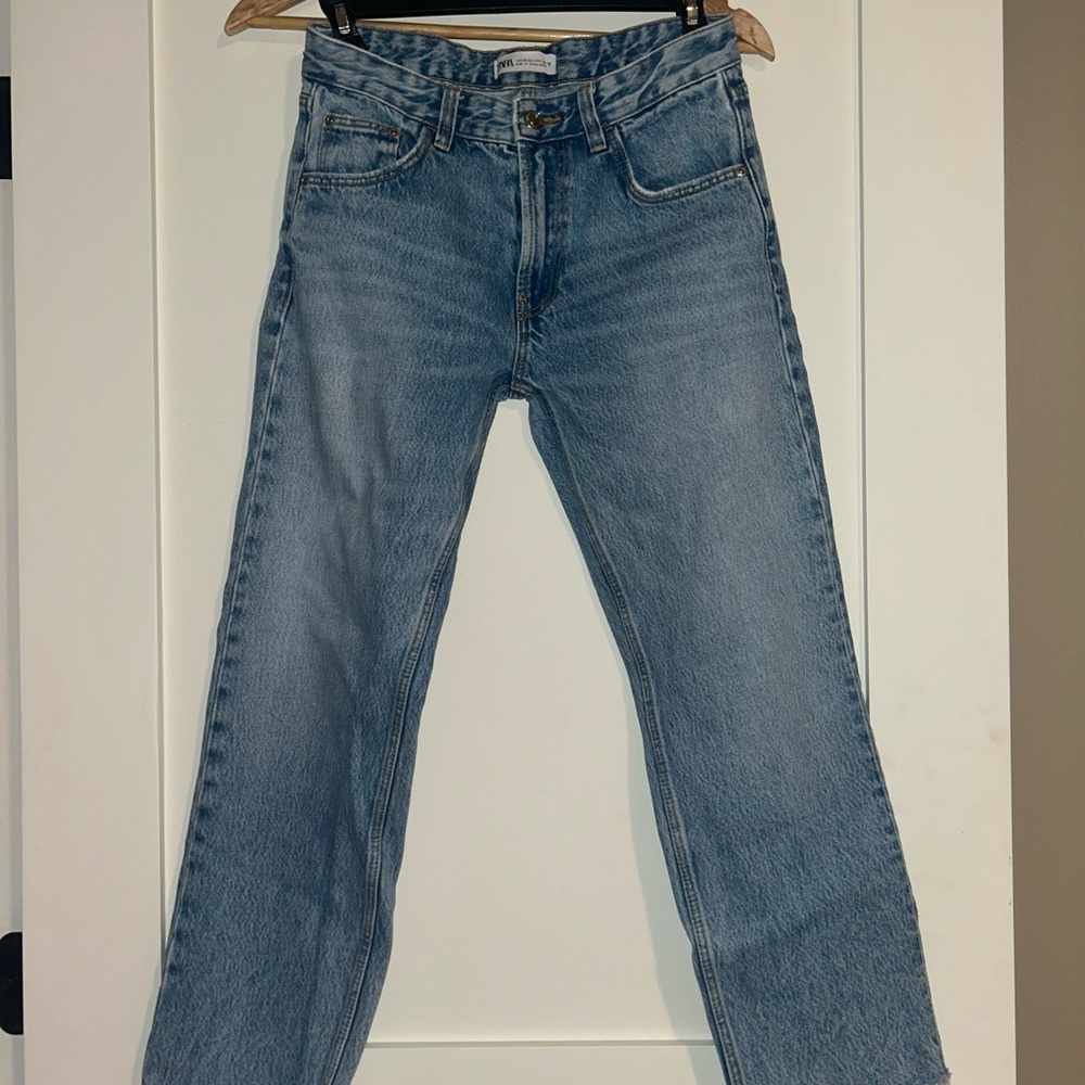 Zara Blue Denim Jeans
